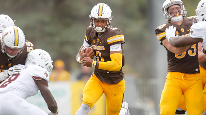 Wyoming safety Marcus Epps juggles fatherhood, football